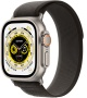 Apple Watch Ultra GPS+Cellular 49mm, корпус из титана, ремешок Trail черного/серого цвета